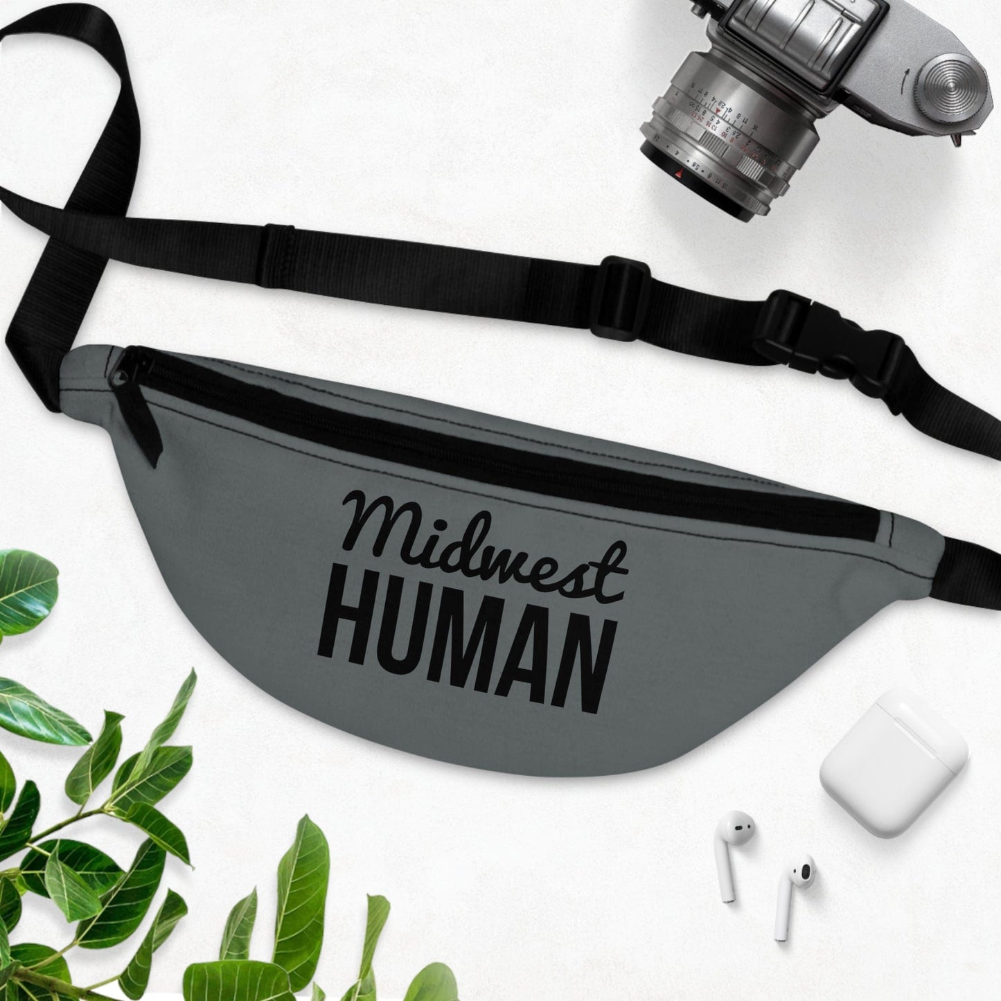 Printify Bags One size Midwest Human Fanny Pack