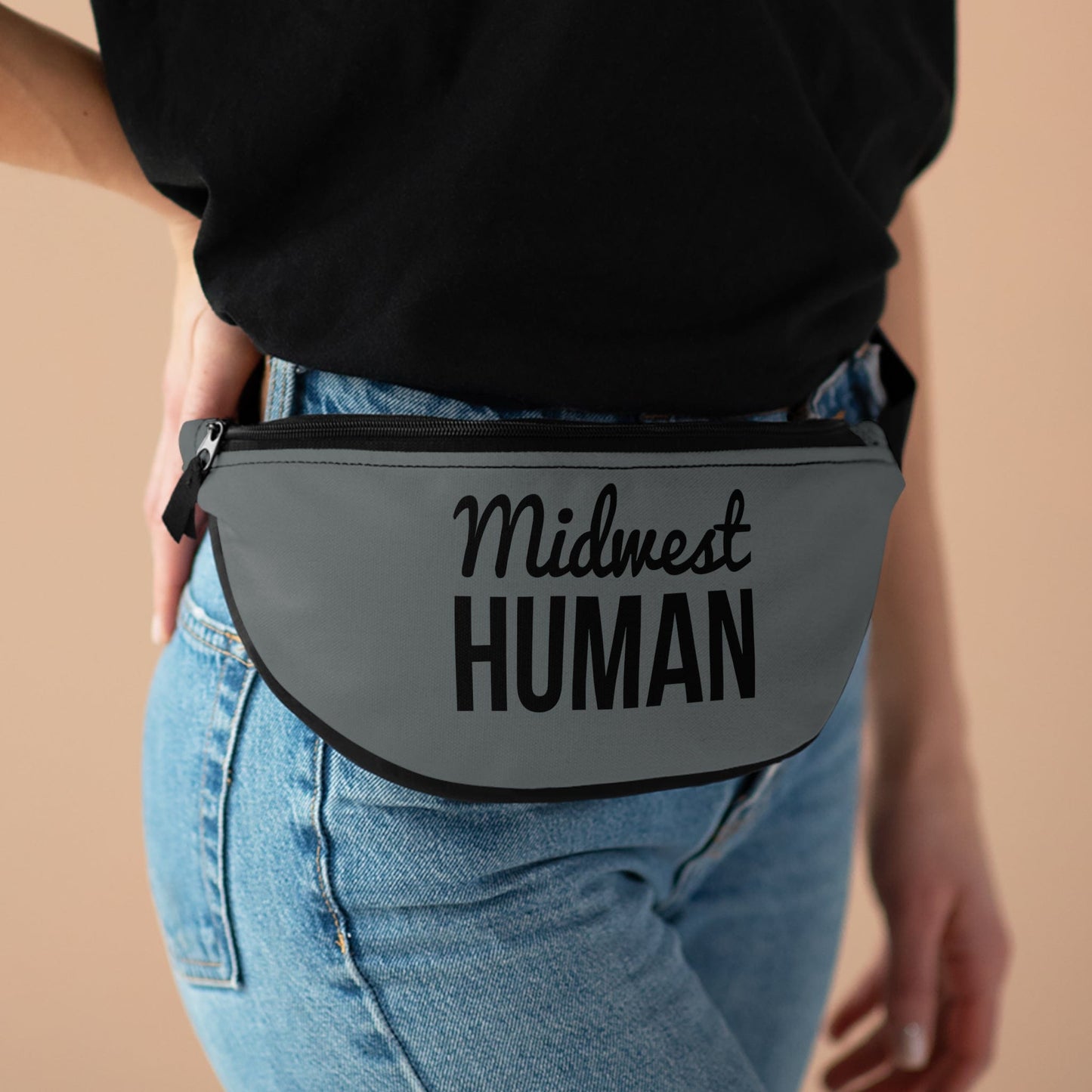 Printify Bags One size Midwest Human Fanny Pack