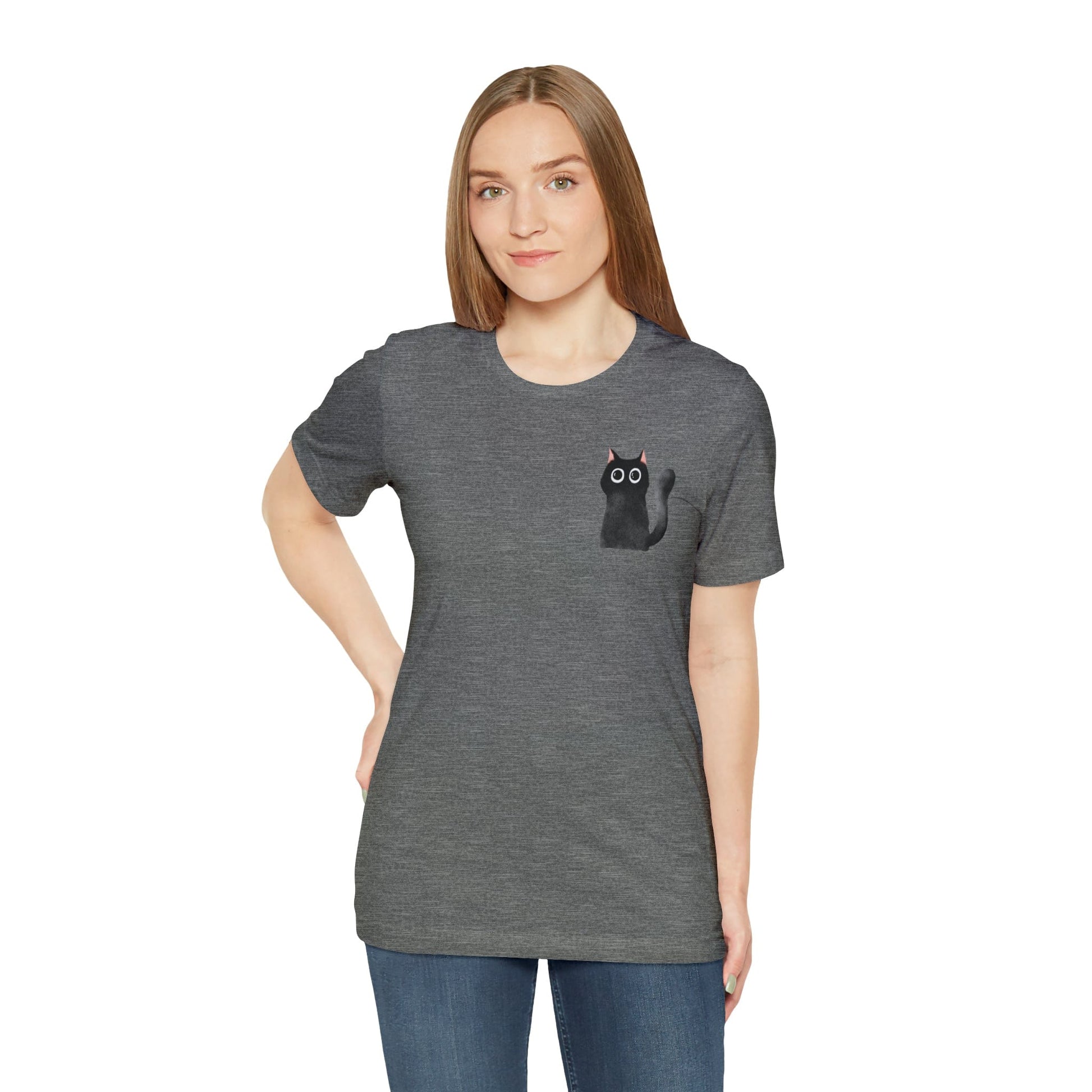 Black Cat Short Sleeve Tee – Midwest Human