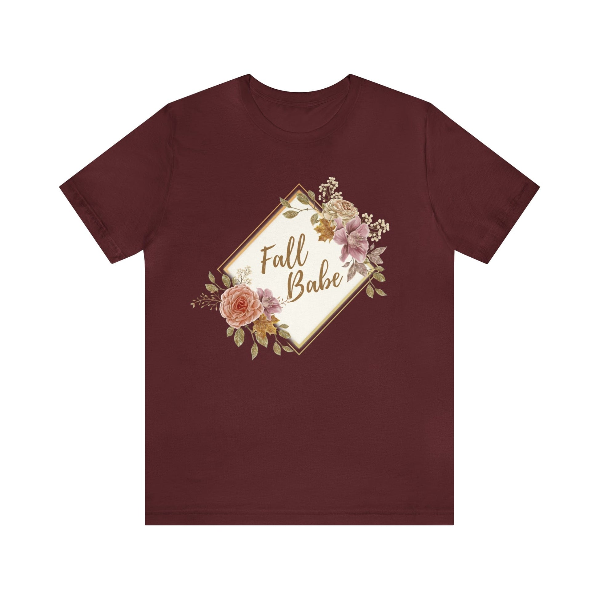 Printify T-Shirt Fall Babe Short Sleeve Tee