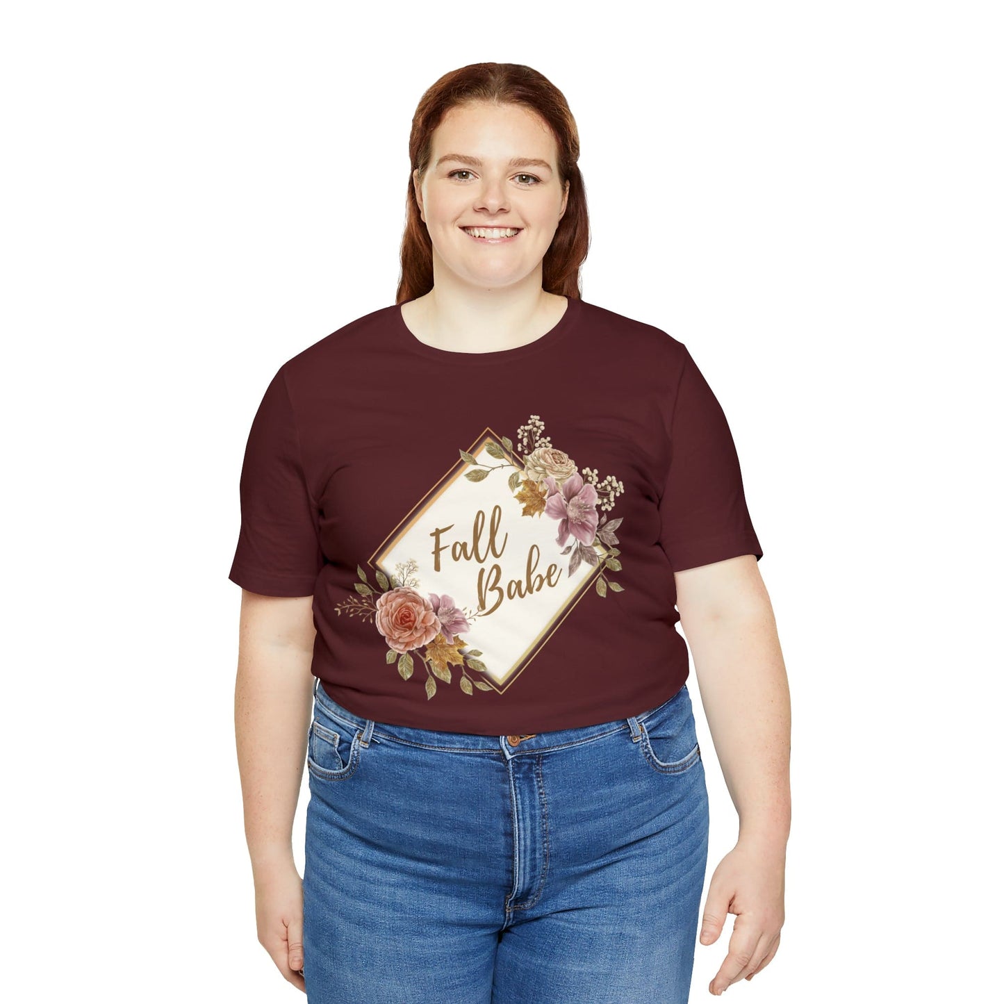 Printify T-Shirt Fall Babe Short Sleeve Tee