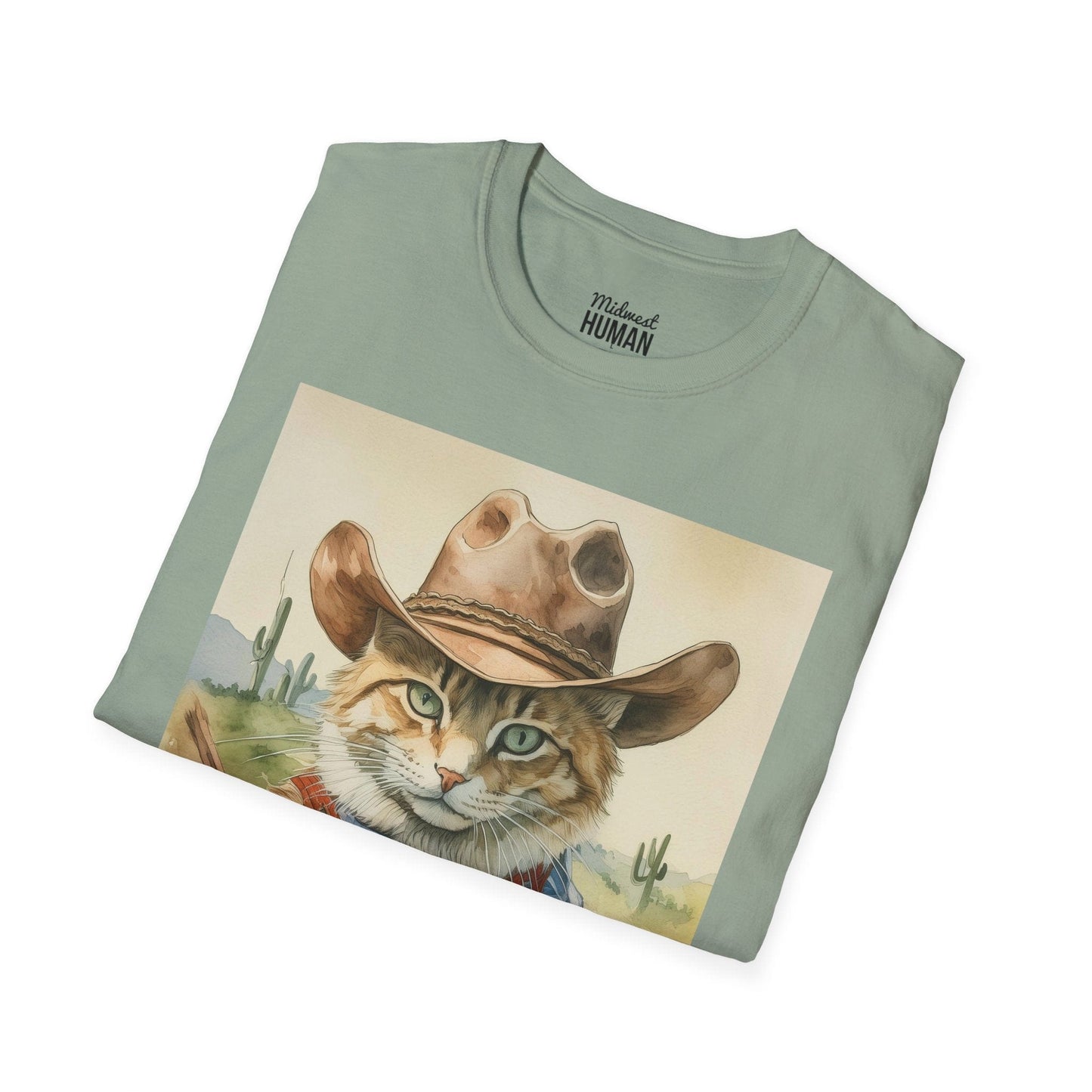 Printify T-Shirt Rodeo Cat Softstyle T-Shirt