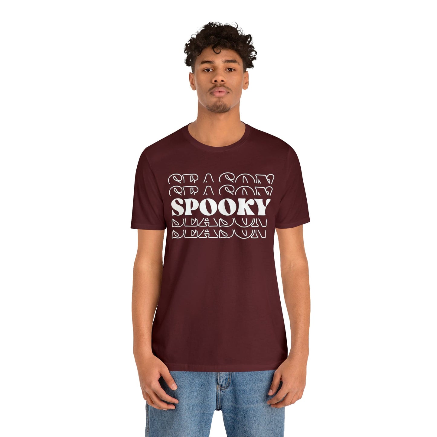 Printify T-Shirt Spooky Season Bella Soft Short Sleeve Tee