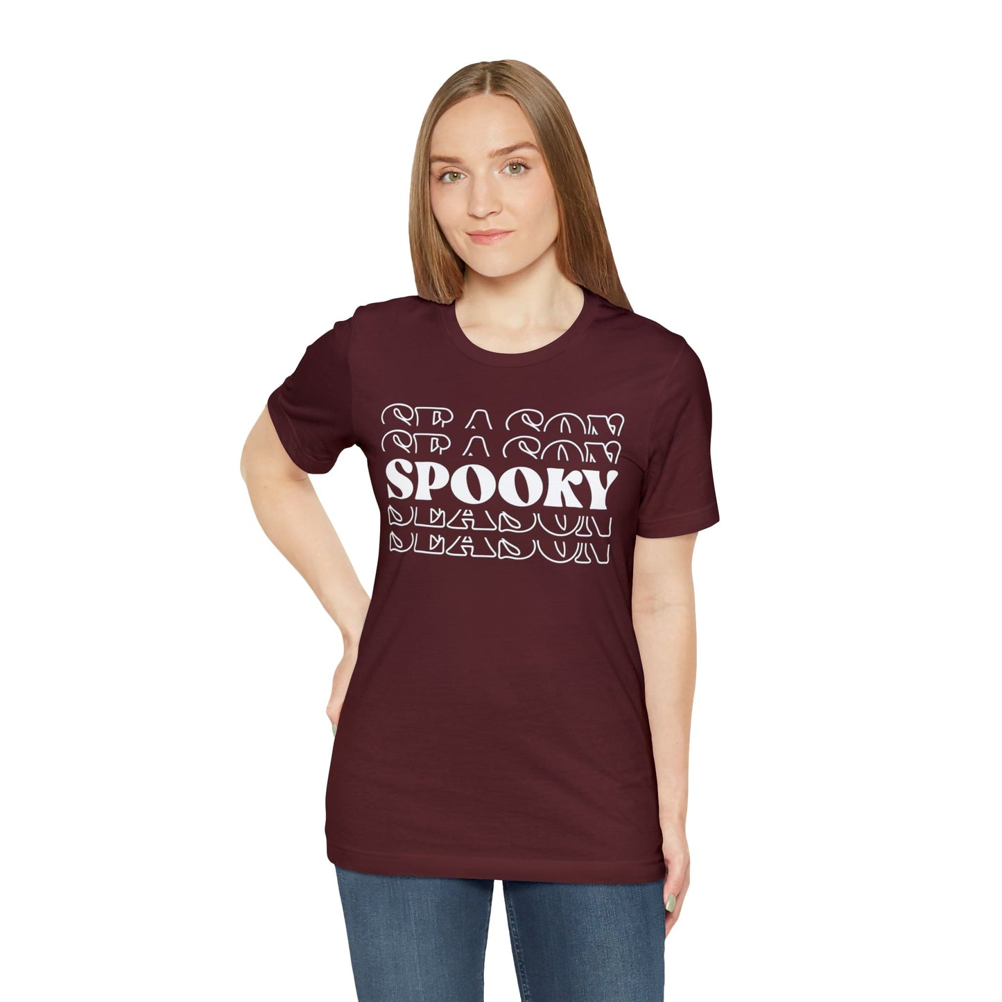 Printify T-Shirt Spooky Season Bella Soft Short Sleeve Tee