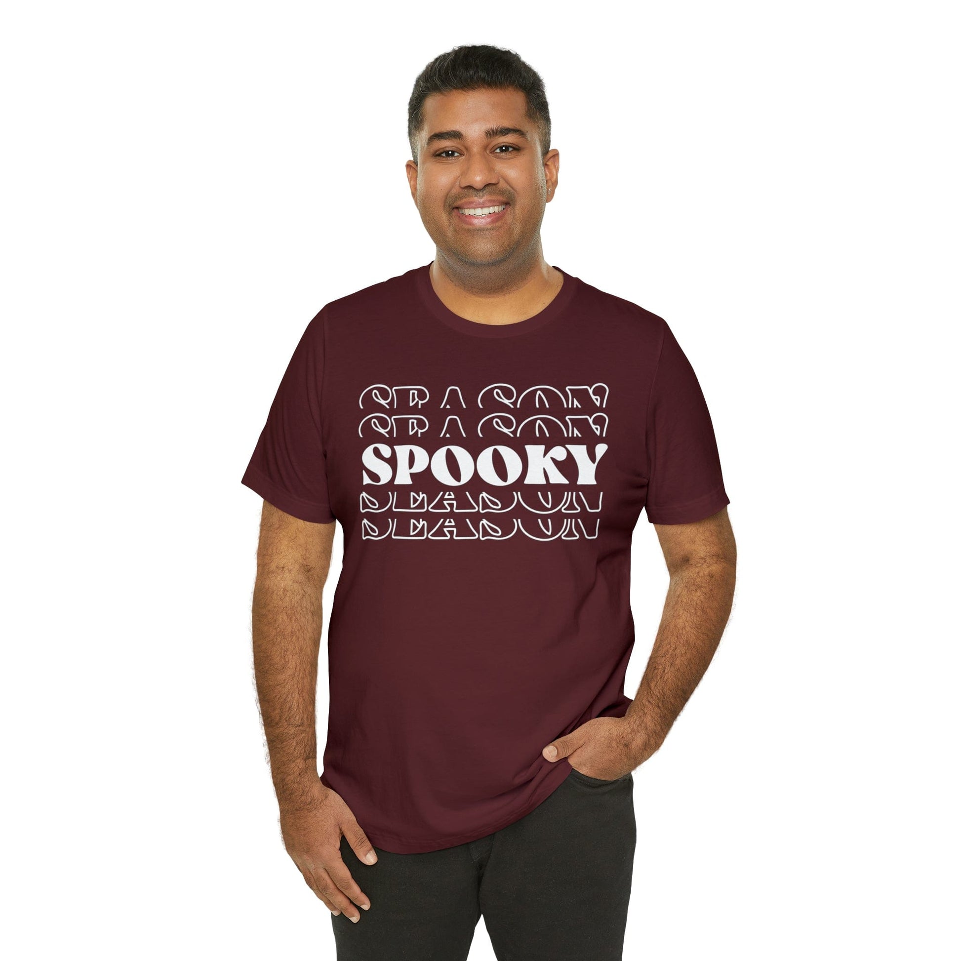 Printify T-Shirt Spooky Season Bella Soft Short Sleeve Tee