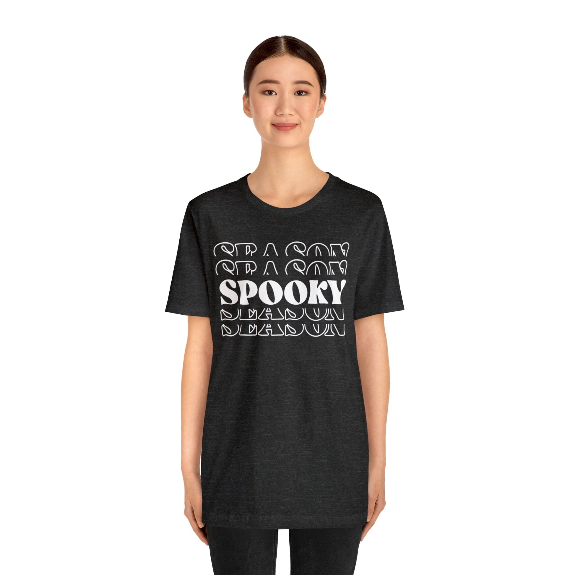 Printify T-Shirt Spooky Season Bella Soft Short Sleeve Tee