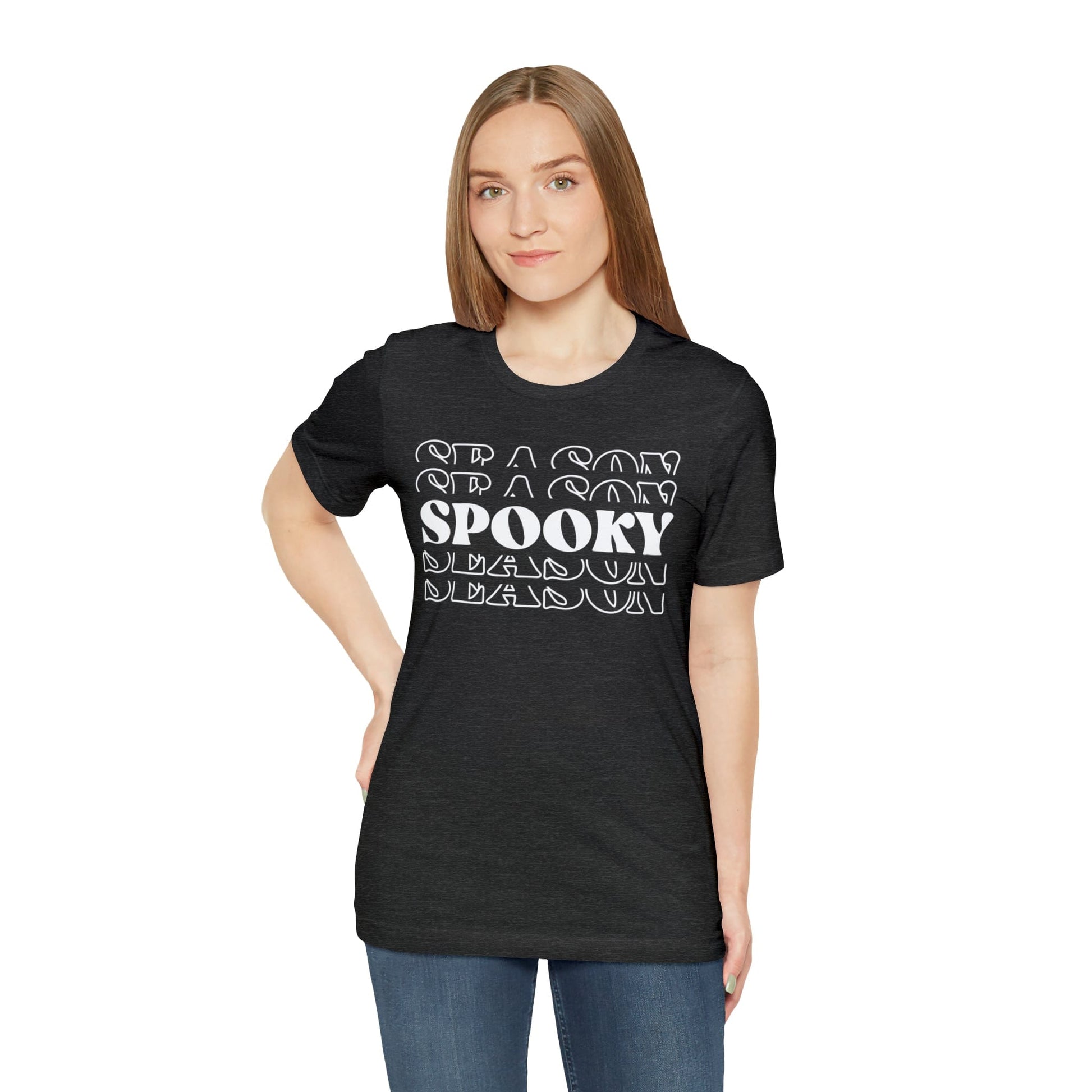 Printify T-Shirt Spooky Season Bella Soft Short Sleeve Tee