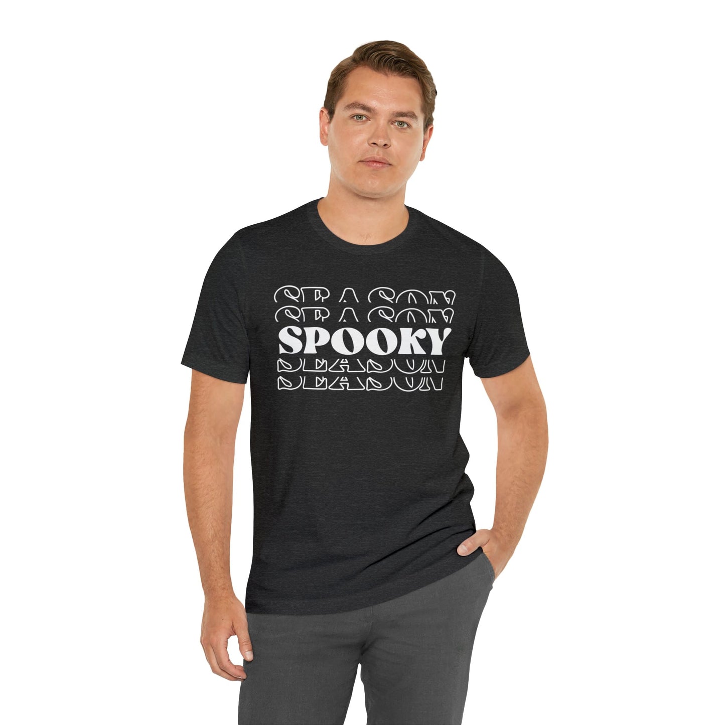 Printify T-Shirt Spooky Season Bella Soft Short Sleeve Tee