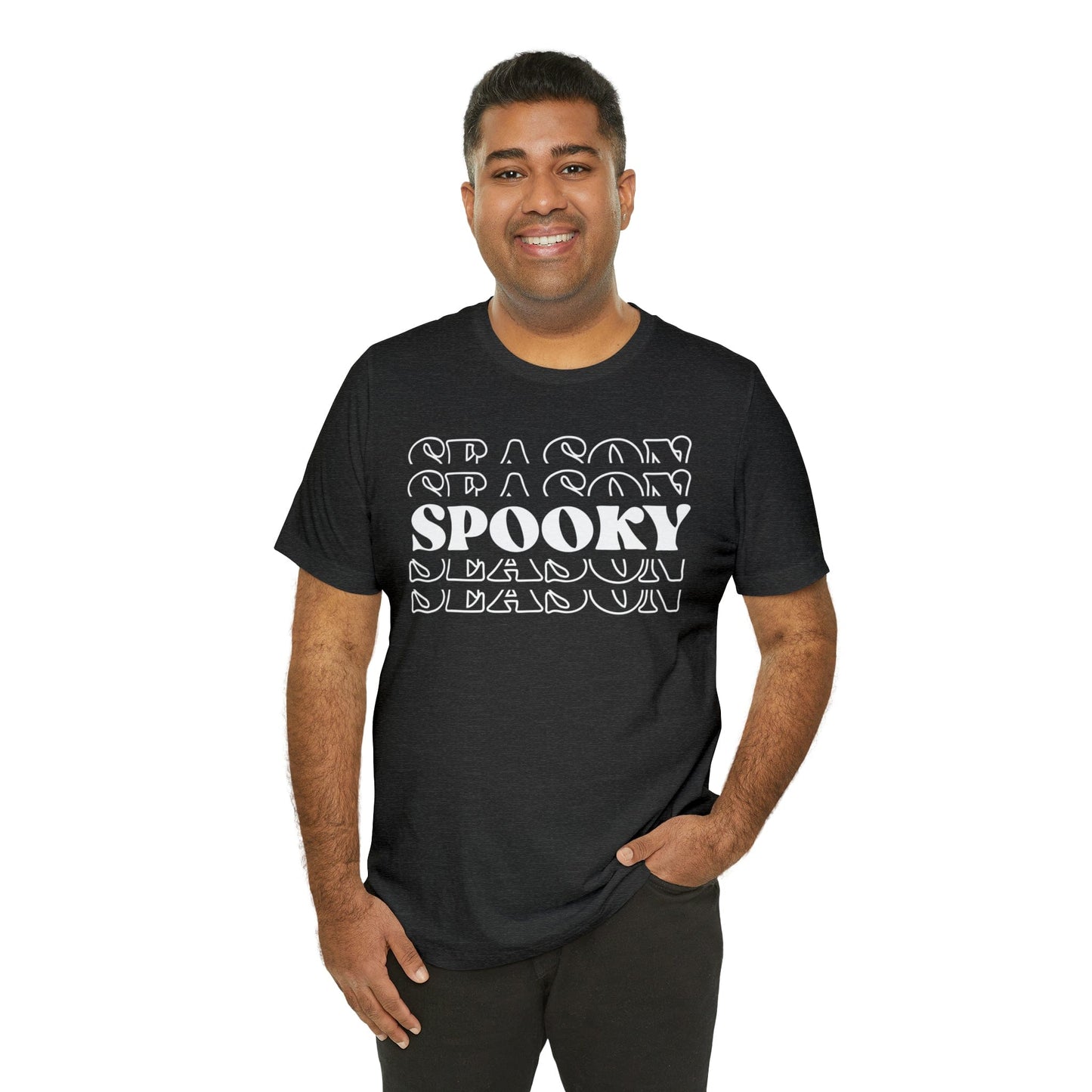 Printify T-Shirt Spooky Season Bella Soft Short Sleeve Tee