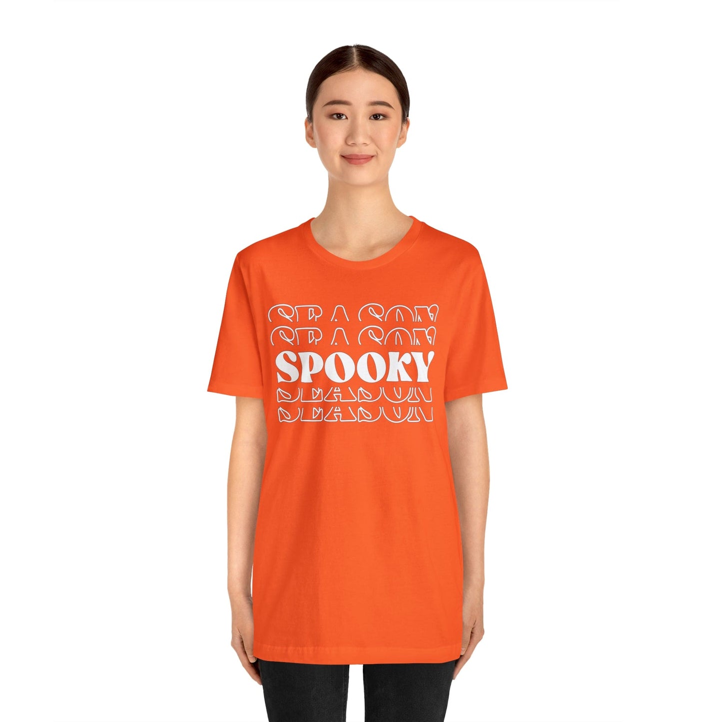 Printify T-Shirt Spooky Season Bella Soft Short Sleeve Tee