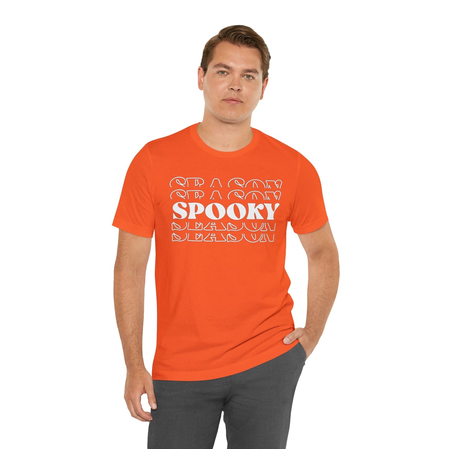 Printify T-Shirt Spooky Season Bella Soft Short Sleeve Tee