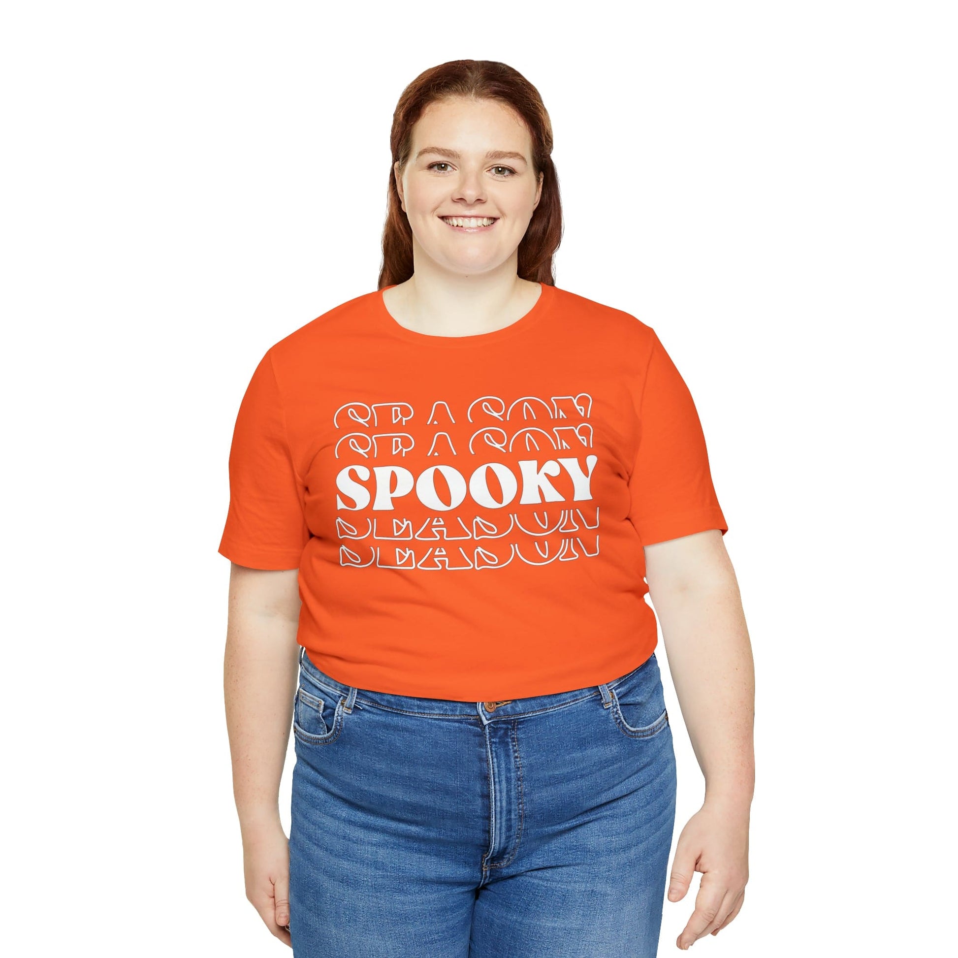 Printify T-Shirt Spooky Season Bella Soft Short Sleeve Tee