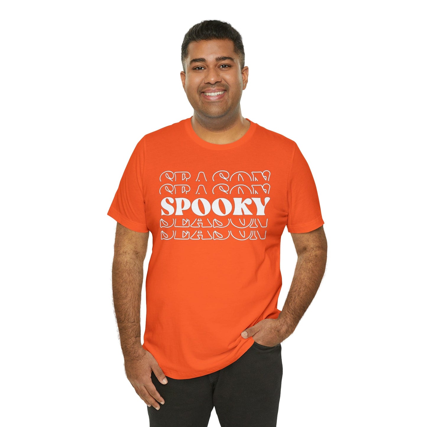 Printify T-Shirt Spooky Season Bella Soft Short Sleeve Tee