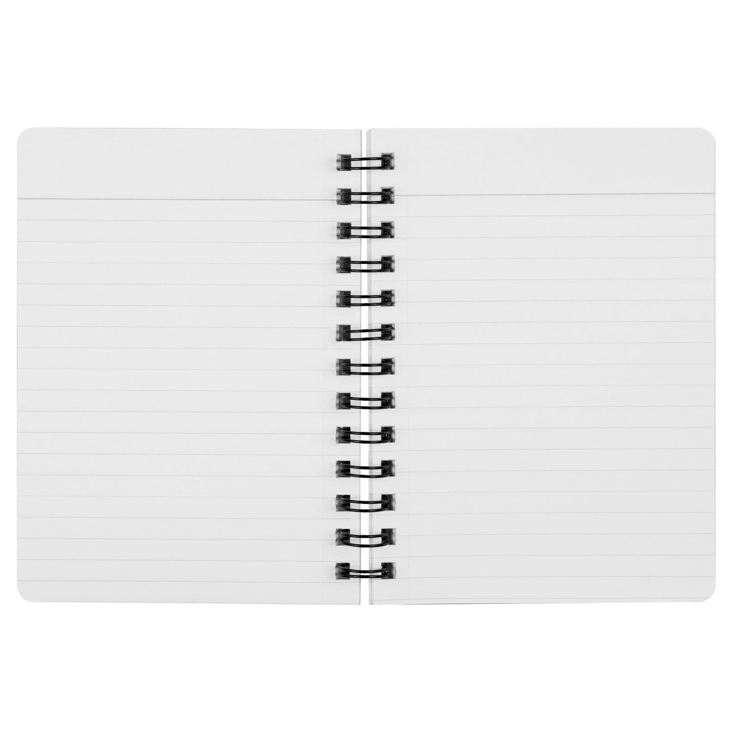 teelaunch Office Purrfect Cat 5"x7" Spiral Bound Notebook