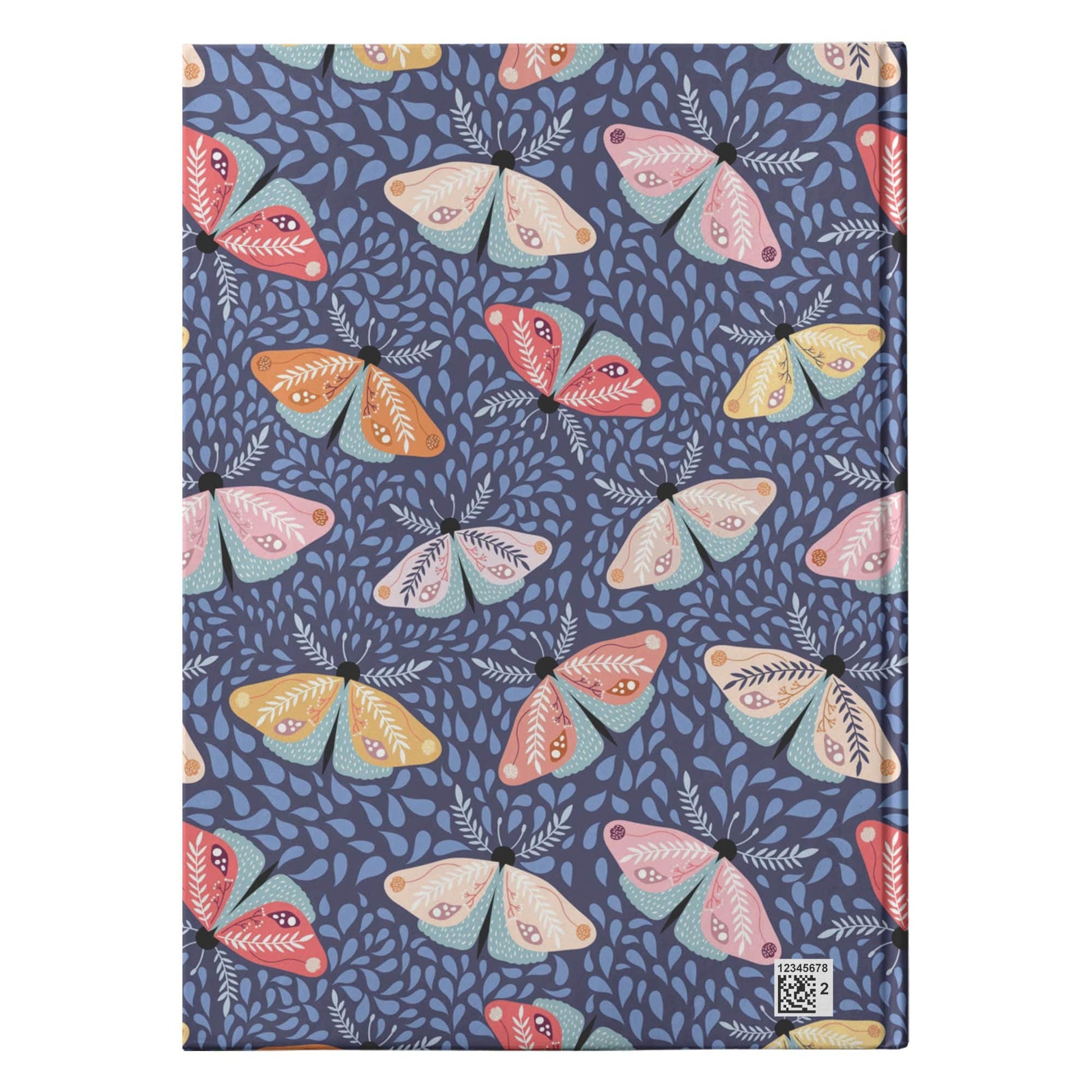 teelaunch Office Small Moth Hardcover Journal 5.75”x8”